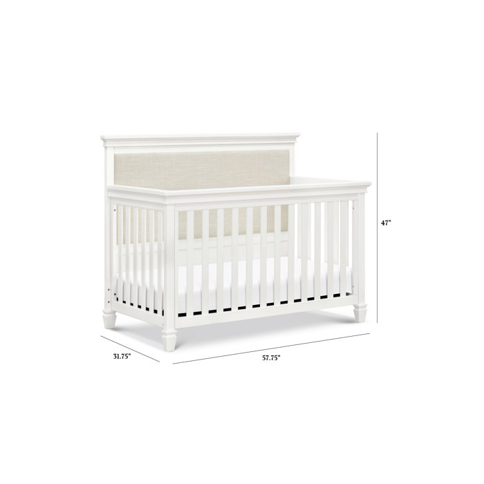 Namesake Darlington 4in1 Convertible Upholstered Crib & Reviews Wayfair
